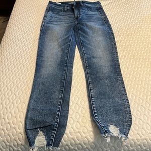 EUC high rise jegging crop American eagle